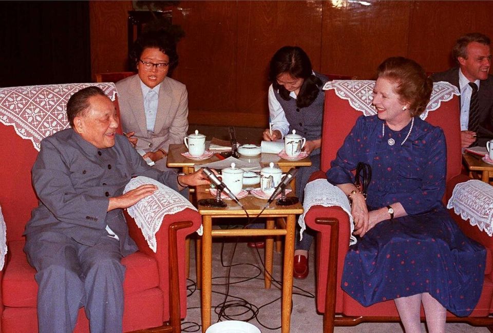 September 1982 with Deng Xiaoping