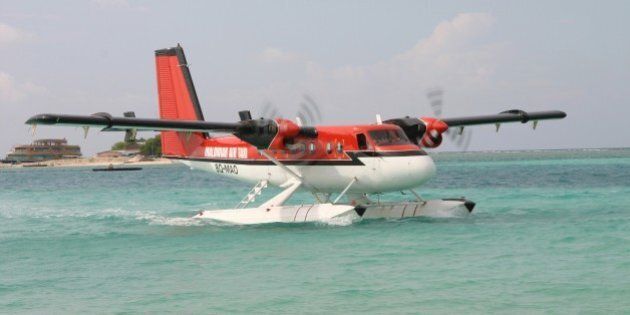 Sea plane in the Maldives, Reethi Rah, Maldives. (Photo by: Godong/UIG via Getty Images)