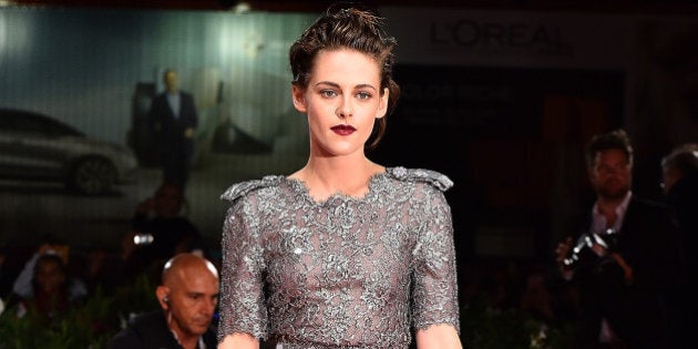 VENICE, ITALY - SEPTEMBER 05: Kristen Stewart attends the premiere of 'Equals' during the 72nd Venice Film Festival at Sala Grande on September 5, 2015 in Venice, Italy. (Photo by Stefania D'Alessandro/WireImage)