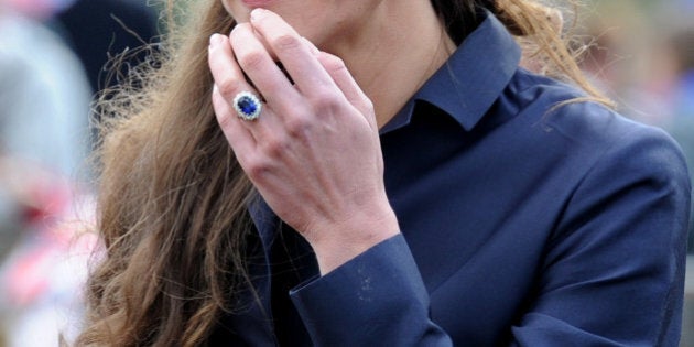 DARWEN, ENGLAND - APRIL 11: Kate Middleton visits Witton Country Park on April 11, 2011 in Darwen, England. (Photo by Samir Hussein/WireImage)