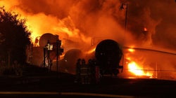 Des collectivités s'élèvent contre le transport ferroviaire de pétrole sur leur