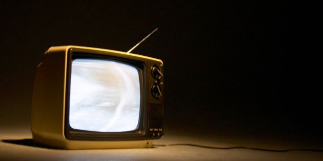Old-fashioned tv