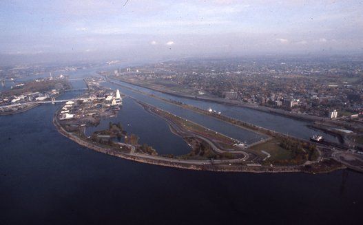 Piste de l'Île Notre-Dame, 8 octobre 1978