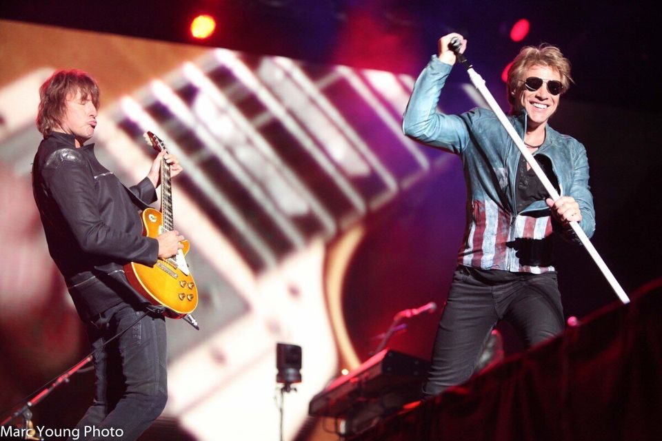 Jon Bon Jovi en concert au 45e Festival d'été de Québec