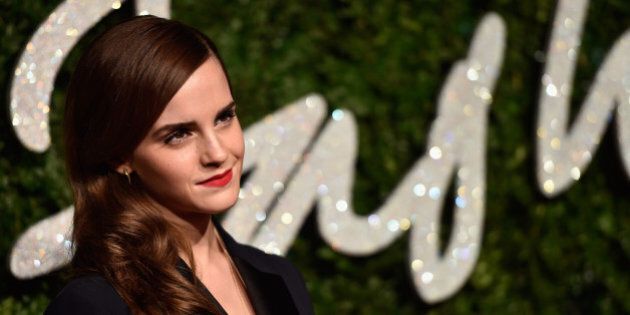 LONDON, ENGLAND - DECEMBER 01: Emma Watson attends the British Fashion Awards at London Coliseum on December 1, 2014 in London, England. (Photo by Pascal Le Segretain/Getty Images)