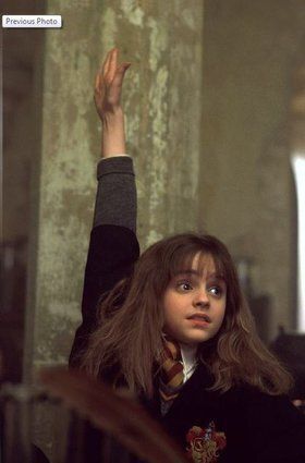 Emma Watson à 11 ans dans Harry Potter à l'école des sorciers