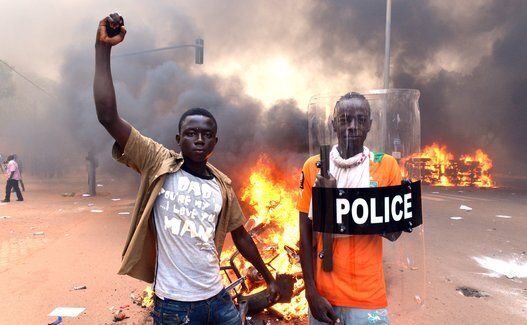 Manifestations au Burkina Faso