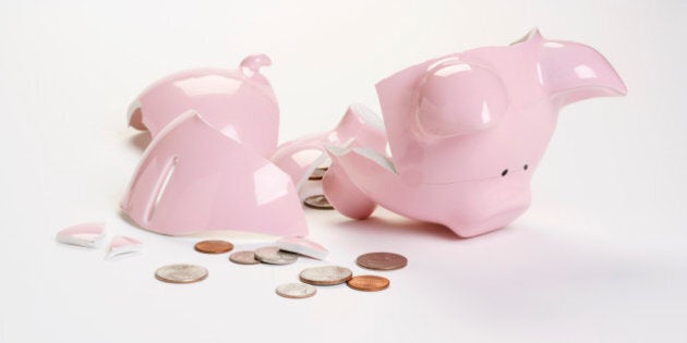 Broken Piggy Bank