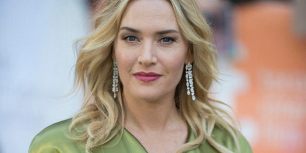 Actress Kate Winslet seen at the premiere of