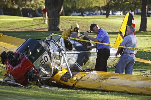 Accident d'avion de Harrison Ford