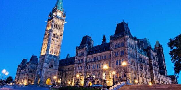 Canada Parliament Building in Ottawa, Ontario, Canada