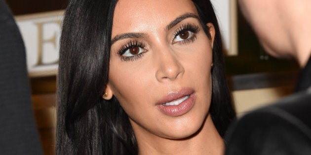 LOS ANGELES, CA - MAY 07: Kim Kardashian West attends the book signing for 'Selfish' at Barnes & Noble bookstore at The Grove on May 7, 2015 in Los Angeles, California. (Photo by Jason Merritt/Getty Images)