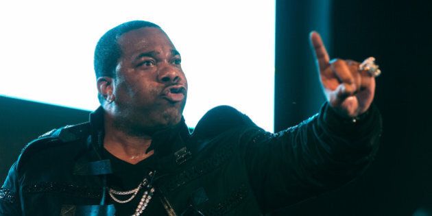CANNES, FRANCE - JUNE 22: Busta Rhymes performs onstage during the Cannes Lions Opening Gala at the Carlton Beach on June 22, 2015 in Cannes, France. (Photo by Richard Bord/Getty Images)
