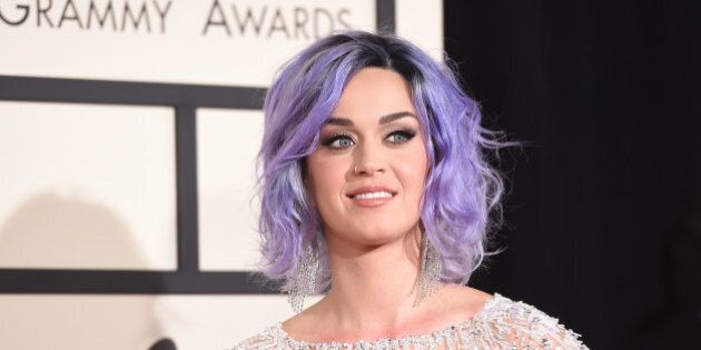 LOS ANGELES, CA - FEBRUARY 08: Singer Katy Perry attends The 57th Annual GRAMMY Awards at the STAPLES Center on February 8, 2015 in Los Angeles, California. (Photo by Jason Merritt/Getty Images)