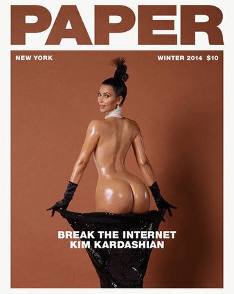 Kim Kardashian - Paper Hiver 2014