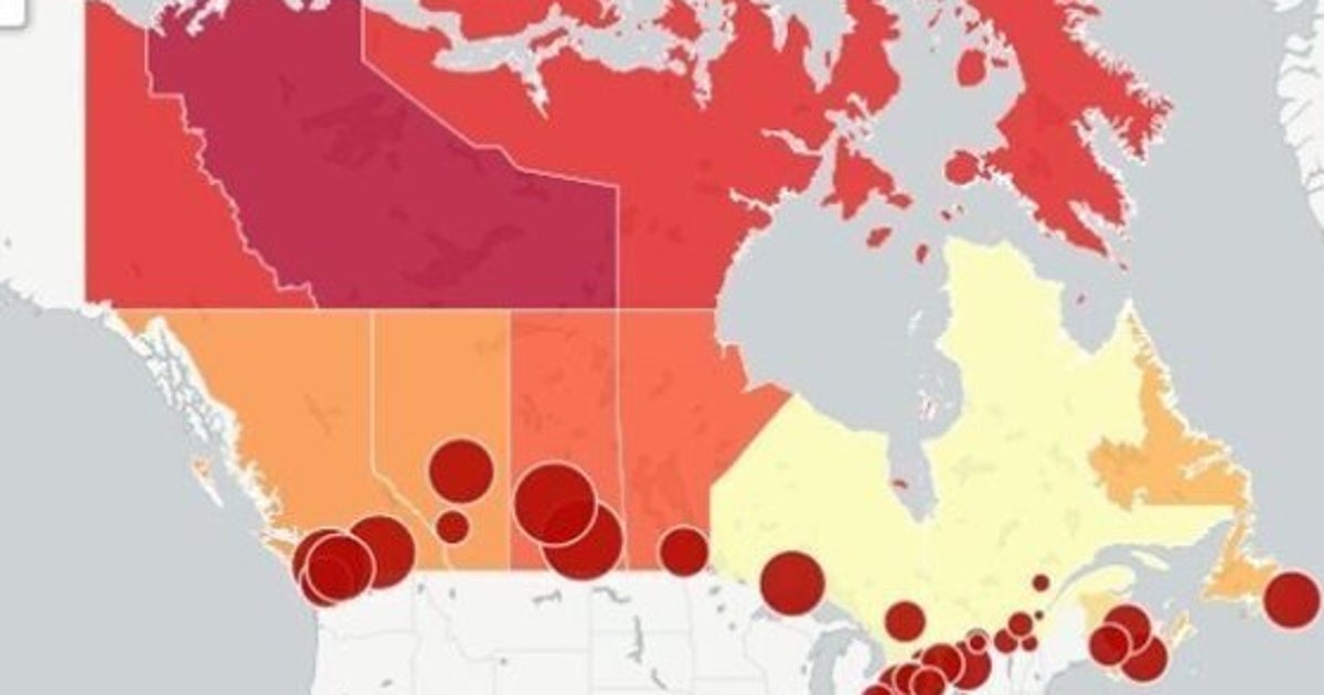 Où y atil le plus de crimes au Canada? La réponse en carte HuffPost Nouvelles