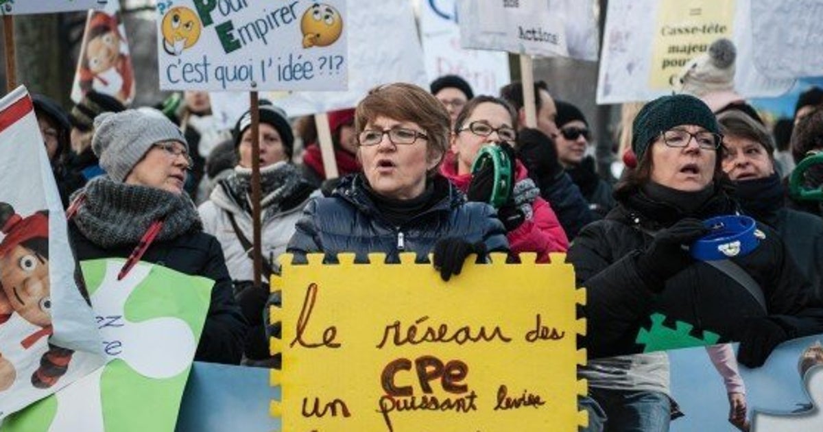 «On a mis quelqu'un au monde...» HuffPost Nouvelles