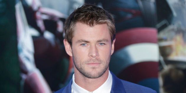 Chris Hemsworth poses for photographers upon arrival at the premiere for the film 'The Avengers Age of Ultron' in London, Tuesday, 21 April, 2015. (Photo by Joel Ryan/Invision/AP)