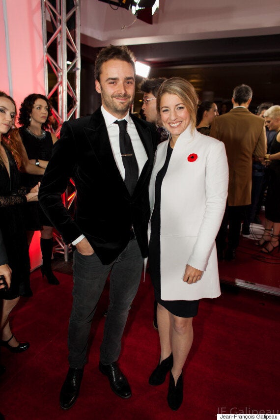 ADISQ 2015 Mélanie Joly porte une tenue signée Marie Saint Pierre
