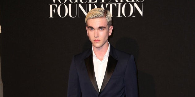 PARIS, FRANCE - JULY 06: Gabriel-Kane Day-Lewis attends the Vogue Paris Foundation Gala at Palais Galliera on July 6, 2015 in Paris, France. (Photo by Pierre Suu/WireImage)