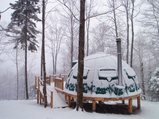 Le camping d'hiver