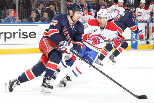 Le Canadien de Montréal vs les Rangers de New York, 29 janvier 2015