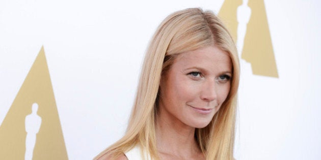 Actress Gwyneth Paltrow attends the Academy of Motion Picture Arts and Sciences private luncheon and viewing of the