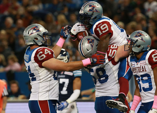 Les Alouettes Signent Une Victoire De 20-12 Face Aux Argonauts (PHOTOS ...