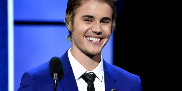 CULVER CITY, CA - MARCH 14: Singer Justin Bieber appears onstage at the Comedy Central Roast of Justin Bieber at Sony Studios on March 14, 2015 in Culver City, California. (Photo by Kevin Winter/Getty Images)