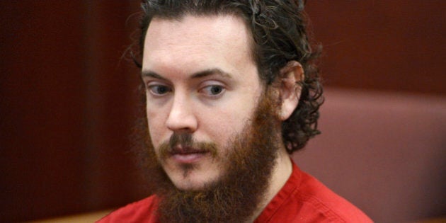 FILE - In this June 4, 2013 file photo, Aurora theater shooting suspect James Holmes is seated in court in Centennial, Colo. Holmes faces trial starting on April 27, 2015, in the mass shooting in an Aurora, Colo., movie theater that left 12 dead and 70 wounded. (Andy Cross, Pool via AP, file)