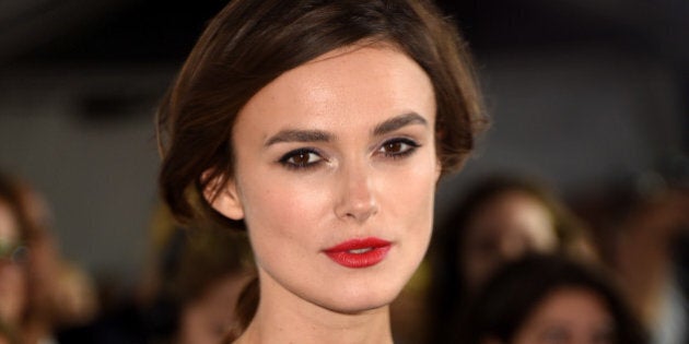 TORONTO, ON - SEPTEMBER 10: Actress Keira Knightley attends the 'Laggies' premiere during the 2014 Toronto International Film Festival at Roy Thomson Hall on September 10, 2014 in Toronto, Canada. (Photo by Jason Merritt/Getty Images)