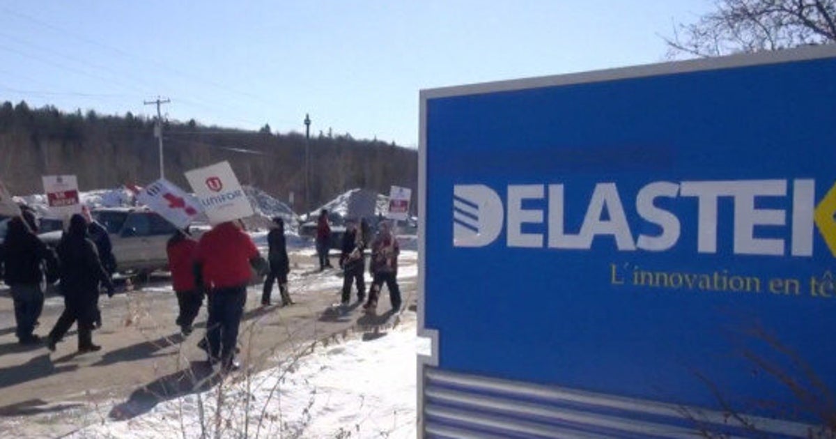 Grève à l'usine Delastek de Shawinigan : la direction menace de ...