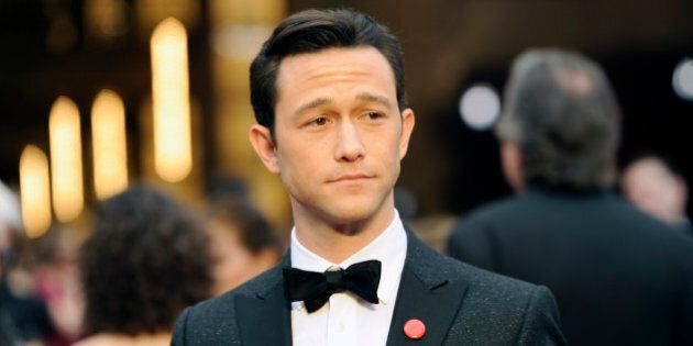 Joseph Gordon-Levitt arrives at the Oscars on Sunday, March 2, 2014, at the Dolby Theatre in Los Angeles. (Photo by Chris Pizzello/Invision/AP)