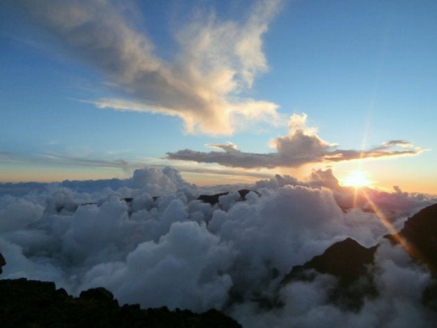 Magnifique Piton des Neiges.