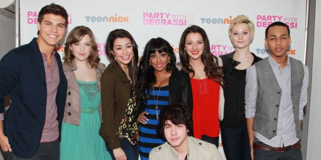 Actors, clockwise from left, Luke Bilyk, Aislinn Paul, AlexSteeler, Melinda Shankar, Annie Clark, Jordan Todosey, Jahmil French and Munro Chambers from