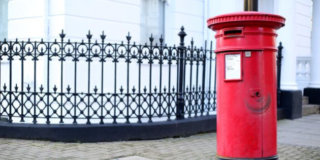 Postbox in London streets