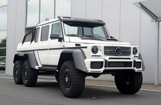 20 - Mercedes G 63 6X6 Brabus : 755 000 dollar