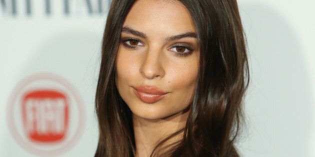 LOS ANGELES, CA - FEBRUARY 17: Actress / Model Emily Ratajkowski attends the Vanity Fair and Fiat toast to 'Young Hollywood' in support of 'Terrence Higgins Trust' at No Vacancy on February 17, 2015 in Los Angeles, California. (Photo by Paul Archuleta/FilmMagic)