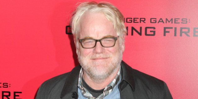 Philip Seymour Hoffman attends the premiere of