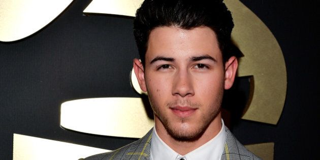 LOS ANGELES, CA - FEBRUARY 08: Recording artist Nick Jonas attends The 57th Annual GRAMMY Awards at the STAPLES Center on February 8, 2015 in Los Angeles, California. (Photo by Lester Cohen/WireImage)