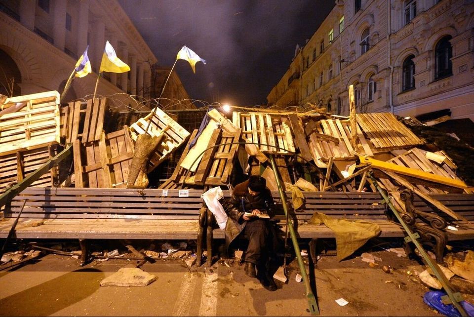 Les barricades de Kiev