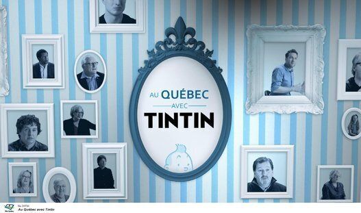 Au Québec avec Tintin