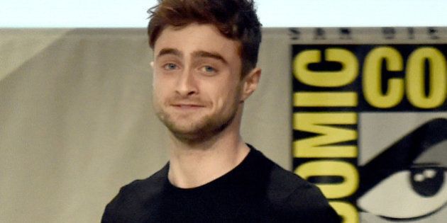 SAN DIEGO, CA - JULY 25: Actor Daniel Radcliffe attends the Sony Pictures presentation during Comic-Con International 2014 at San Diego Convention Center on July 25, 2014 in San Diego, California. (Photo by Kevin Winter/Getty Images)