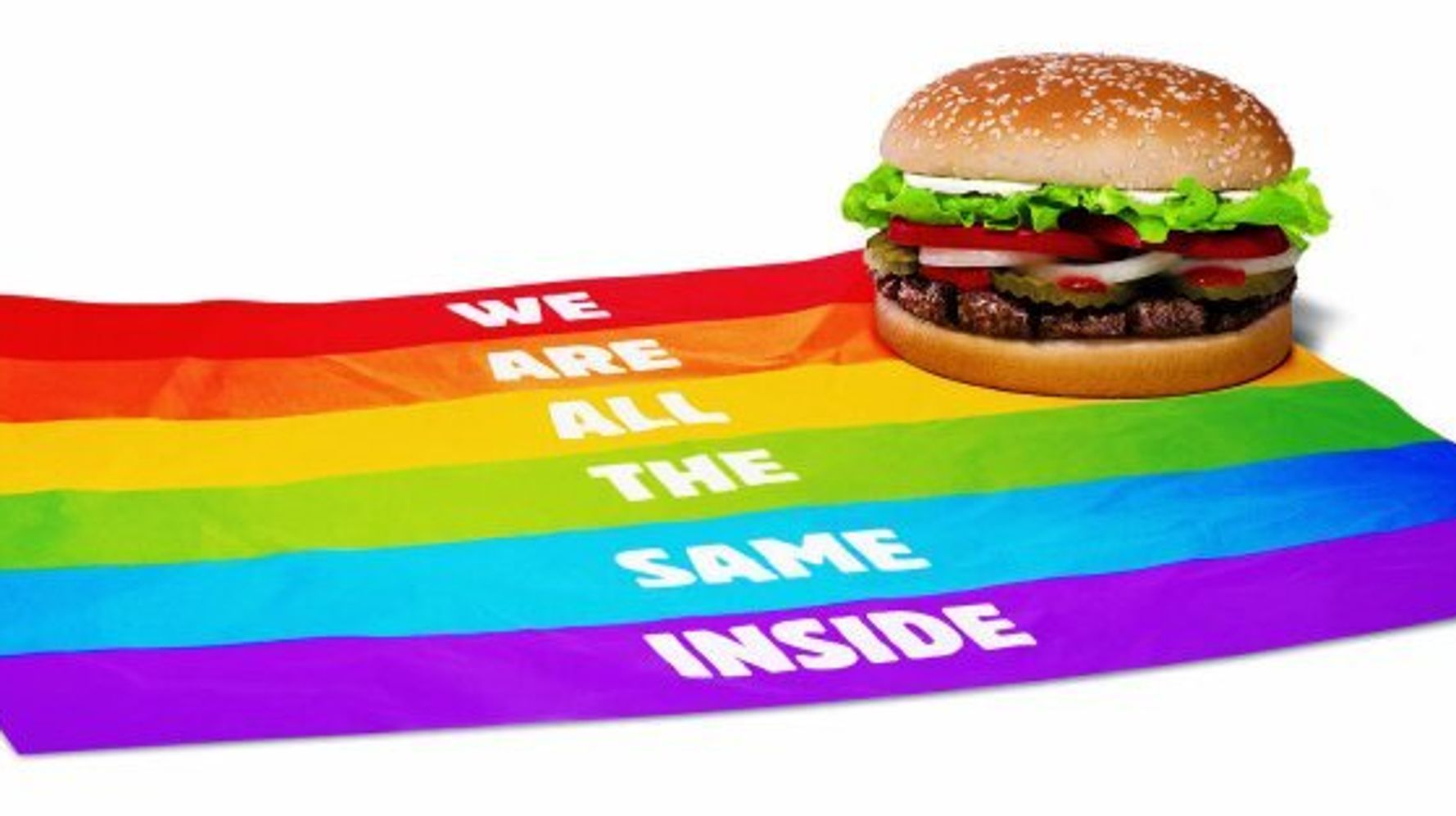 Proud Whopper Burger King présente un hamburger «gai» en soutien à la