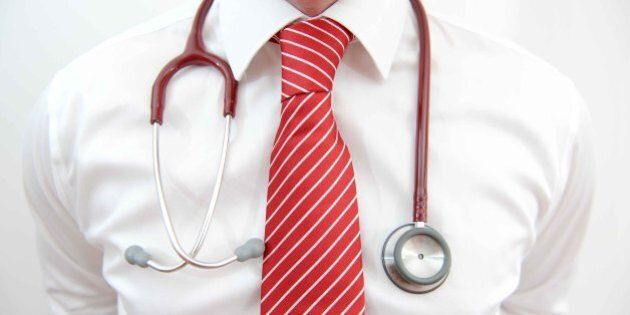 Embargoed to 0001 Wednesday October 8NOTE: PICTURE POSED BY MODEL File photo dated 25/01/13 of a model posing with a stethoscope. More doctors are coming from Europe to work in the UK than ever according to a report by the General Medical Council.