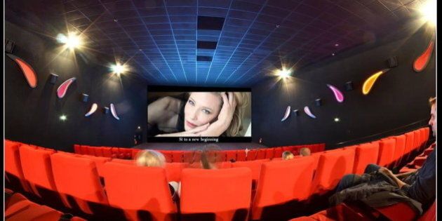 Prise de vue realisÃ©e avec un fisheye au Cinema Gaumont Ã Amiens