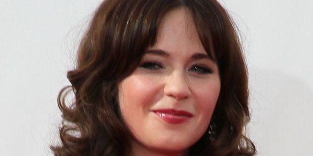 LOS ANGELES, CA - AUGUST 25: Actress Zooey Deschanel attends the 66th Annual Primetime Emmy Awards at the Nokia Theatre L.A. Live on August 25, 2014 in Los Angeles, California. (Photo by David Livingston/Getty Images)