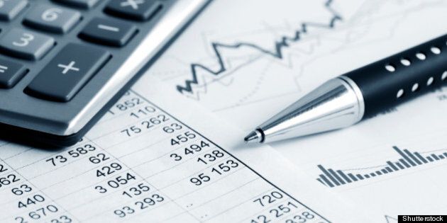 financial graphs and charts