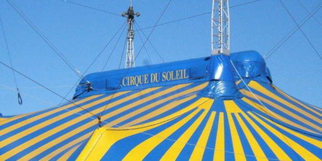 The Cirque Du Soleil is here in Montreal!