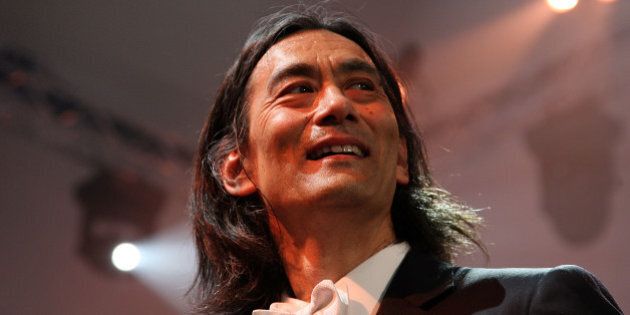 MUNICH, GERMANY - MAY 18: Conductor Kent Nagano as seen on stage during the Ball der Kuenste at Haus der Kunst on May 18, 2007 in Munich, Germany. (Photo by Johannes Simon/Getty Images)